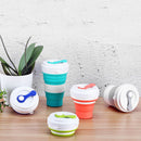 IPRee 350ml Silicone Folding Cup Portable Telescopic Water Drinking Bottle Coffee Mug