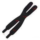 Black Adjustable Men Women Knee Supporter Brace Belt Support Protecting Bandage