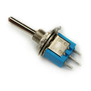 Wendao SMTS-102 ON/ON AC 125V 6A 2 Pins Mini Toggle Rocker Switch 10pcs