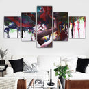 5Pcs Abstract Couple Canvas Print Paintings Pictures Home Wall Art Decor Unframed