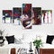 5Pcs Abstract Couple Canvas Print Paintings Pictures Home Wall Art Decor Unframed