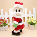 14 Inch Christmas Santa Claus Shaking Hip Singing Dancing Electric Toys Gift