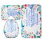 Sunshine Waterproof Bathroom Shower Curtain Toilet Cover Mat Non-Slip Rug Set