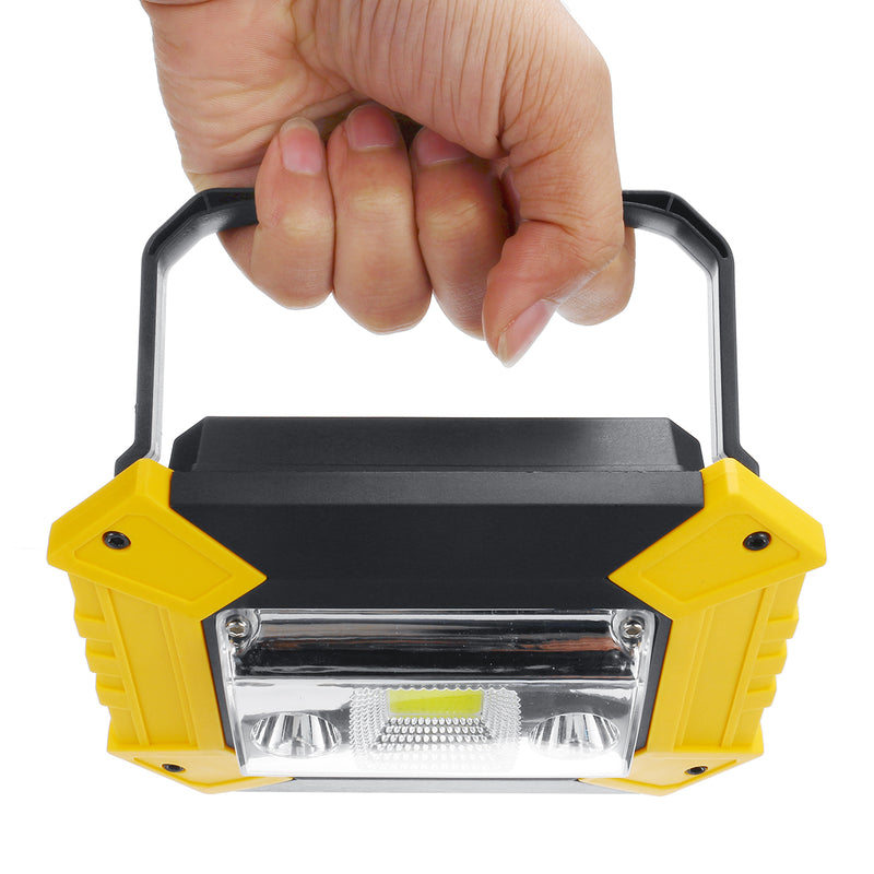 20W COB LED Floodlight USB Rechargeable Work Light Camping Emergency Light