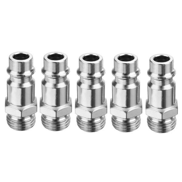 5pcs EU 1/4inch Male BSP Adapter Compressed Air Quick Coupling Hose