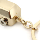 LED Light Mini Car Key Chain Ring Charm Luxury Couple Men Gift