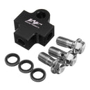 Motorcycle ATV Hydraulic Brake Hose 3 Way Oil Pipe Mounting Adapter Bracket