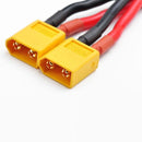 Amass XT60 Parallel Connector 1 Female 2 Male with 7CM 16AWG Cable