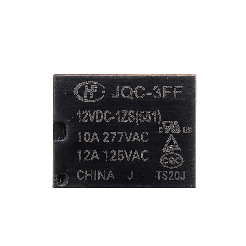 5Pcs HF3FF-JQC-3FF- 5VDC-1ZS 12VDC-1ZS 24VDC-1ZS DIP4 5V 12V 24V DC 10A Relay Module