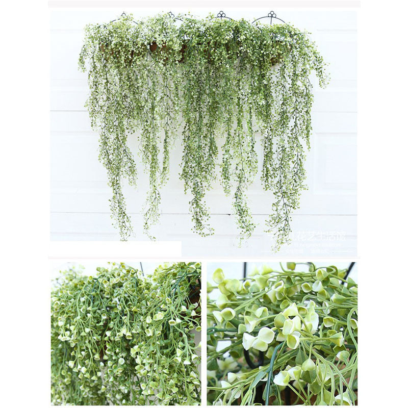 Simulation Rattan Plant Flower Artificial Fake Flower Living Room Wall Decorations Home Decor