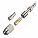 Drillpro HD1 Mini Hand Drill with Chuck and 20pcs 0.3-1.6mm Straight Shank Twist Drill Bits Set