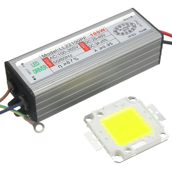 High Power 50W LED SMD Chip Bulb with Waterproof Driver Supply DC20-40V