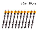 5/10pcs 65mm Magnetic Phillips Electric Screwdriver Bit Set PH2 Double Head Hex Shank With Magnetic Ring for Drywall Screws