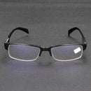 Finished Coating Myopia Glasses Clear Optical Half-rim Nearsighted Glasses -100 To -400