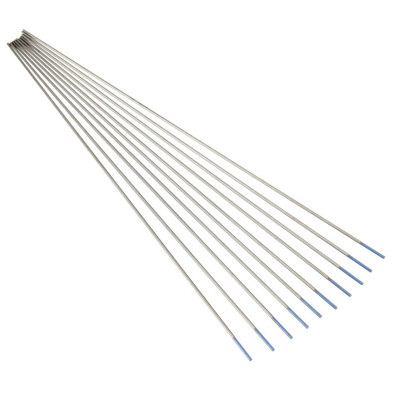 10pcs Tungsten WL20 2.0% Lanthanated Blue Tip TIG Electrode  1.0mmx175mm