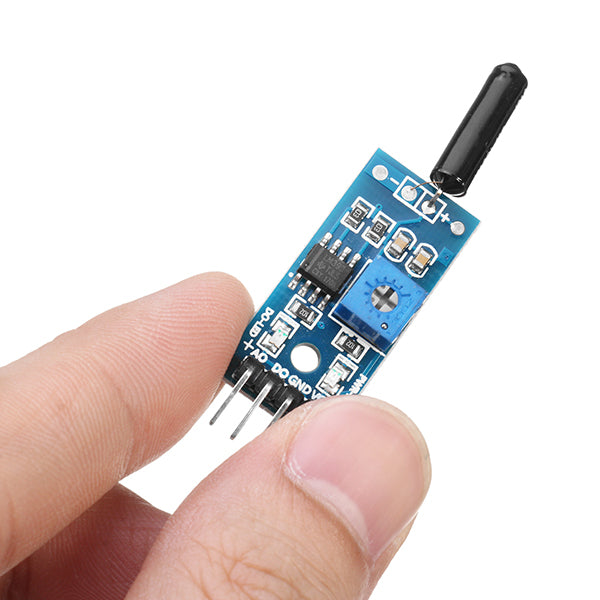 10pcs 3.3-5V 3-Wire Vibration Sensor Module Vibration Switch Alarm Module