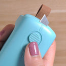 Loskii Mini Portable Vacuum Sealer Sealing Packages Plastic Close Bags and Sachet Vacuum Food Clips