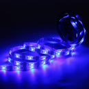 30/50/100/150/200CM Battery Powered 5050 RGB LED Flexible Strip Light + Remote Party Home Decor DC5V
