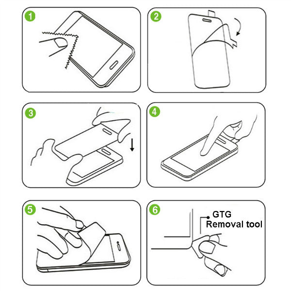 ENKAY 0.26mm 9H Surface Hardness 2.5D Explosion Proof Tempered Glass Protector Film For iPhone 6/6S