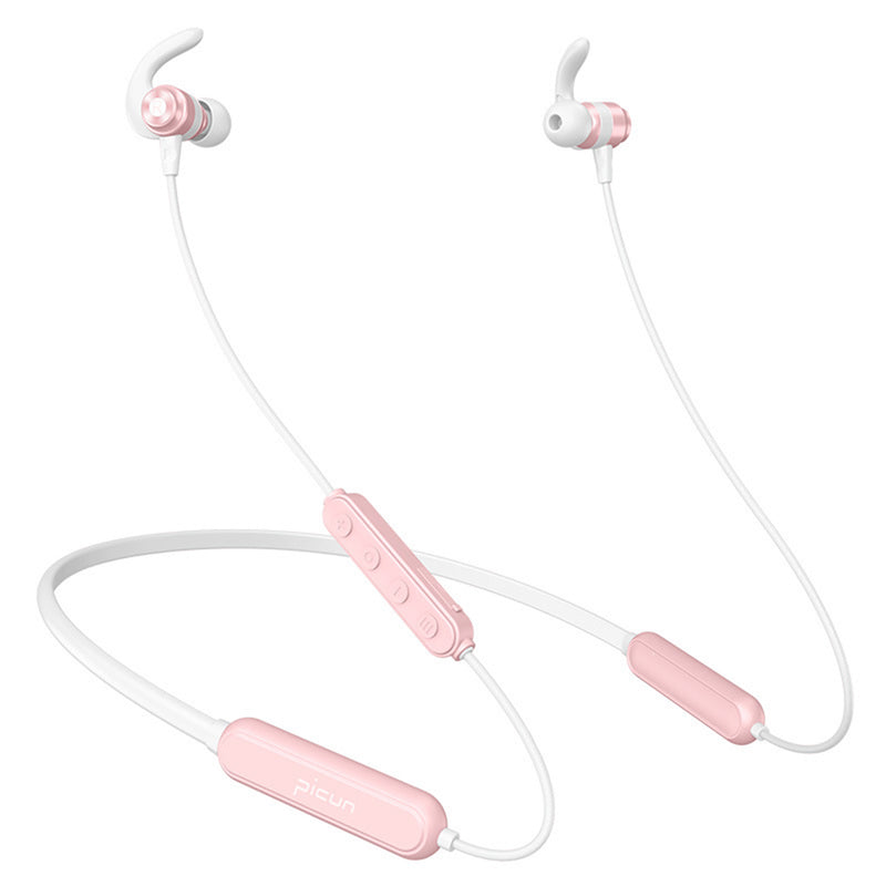 Picun H18-X Wireless Stereo Headset Neckband Magnetic Earphone bluetooth 5.0 IPX7 Waterproof Sports Headphone with Mic