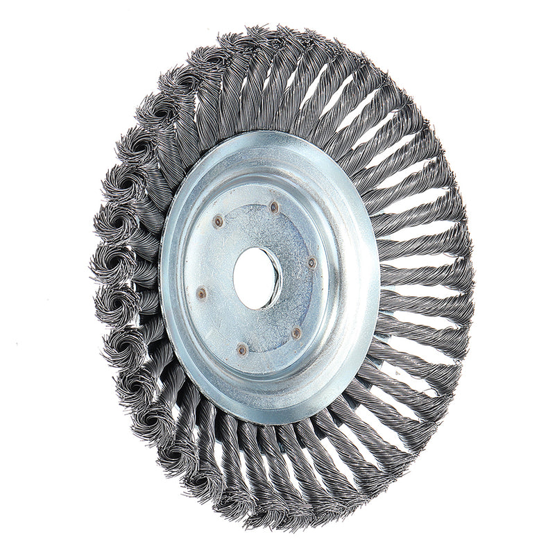 8 Inch Weed Brush Steel Wire Wheel Grout For Brushes Cutter Replacement Weed Eater Trimmer Head