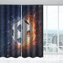 2 Panel 3D Pringting Blackout Window Curtains Screens Thermal Drapes For Study Room Bedroom