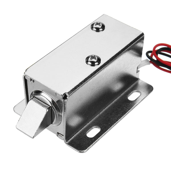 12V DC 0.83A Electric Lock Assembly Solenoid Cabinet Drawer Door Lock Tongue Latch