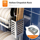 New 304 Stainless Steel Double/Three Tier Plate Rack Kitchen Shelf Rack Drying Drain Storage Plate Dish Rack Holders Tool Organizers