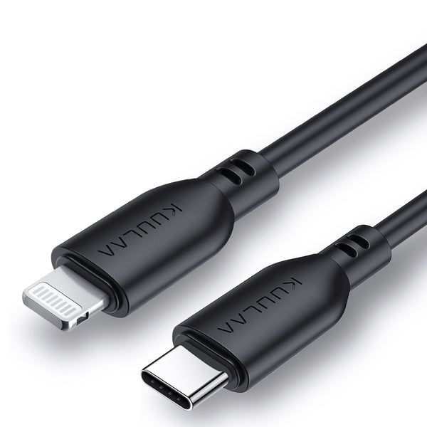 KUULAA MFi USB C to Lightning 18W PD Fast Charging USB Type C Data Cable for iPhone 11 Pro Max X XS 8 XR For Macbook USB-C Cord