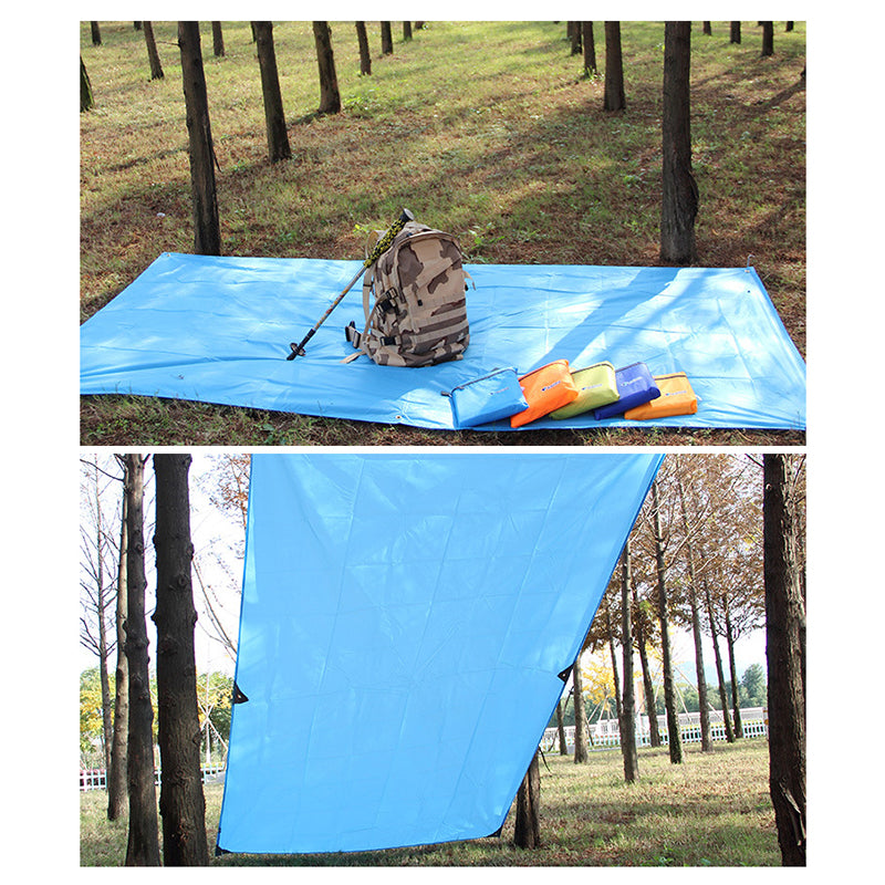 KCASA KC-TTL 250cm Ultralight Sun Shelter Camping Picnic Mat Beach Tent Pergola Awning Taffeta Tarp