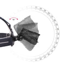 XANES XHP70 2000LM Headlamp 18650 Battery USB Interface 3 Modes Telescopic Zoom Waterproof Camping