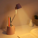 USB LED Table Lamp for Children With Fan Phone Hoder Touch On/Off Switch 3 Modes Eye Protection Desk Lamp