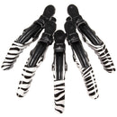 5pcs Professional Crocodile Hair Clips Hairdressing Salon Sectioning Clamp Hairpin Grip Barber