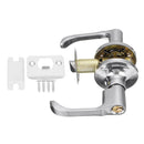 Stainless Steel Three-Bar Hand Door Lock Indoor Bedroom Door Bathroom Core 40-55mm Door Lock