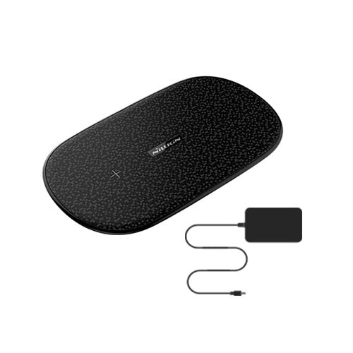 Nillkin MC030 LED 10W Qi Dual Fast Multi-Protection Wireless Charging Pad Wireless Charger with EU Plug Charger for iPhone 11 Pro Max for Samsung Note10+ S10 HUAWEI Mate30 Pro Xiaomi Mi9 Redmi