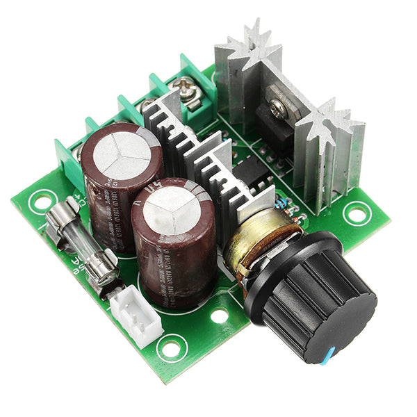DC 12V-40V 10A 13Khz Motor Speed Controller Pump PWM Stepless Speed Change Speed Control Switch