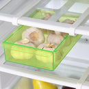 Slide Kitchen Fridge Freezer Space Saver Refrigerator Storage Rack Shelf Multifunction Storage Tools