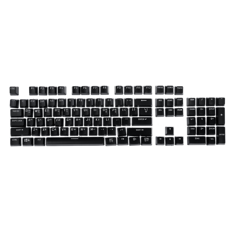 106 Key Light Translucent ABS Keycaps Korean Keycap for Anne Pro 2 Mechanical Keyboard