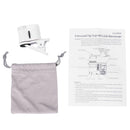 60X Phone Microscope Lens Magnifier Clip With LED Light UV Currency Detector