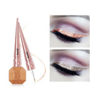 Glitter Eyeliner Liquid Makeup Eyes Liner Waterproof Gold Green Shinning Diamond Halloween