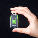 NEXTORCH GL20 60LM USB Rechargeable LED Keychain Light  260 Wide Angle EDC Flashlight Mini Laser Whip
