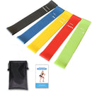 KALOAD Resistance Loop Fitness Exercise Bands with Instruction Guide Carry Bag Fit Simplify