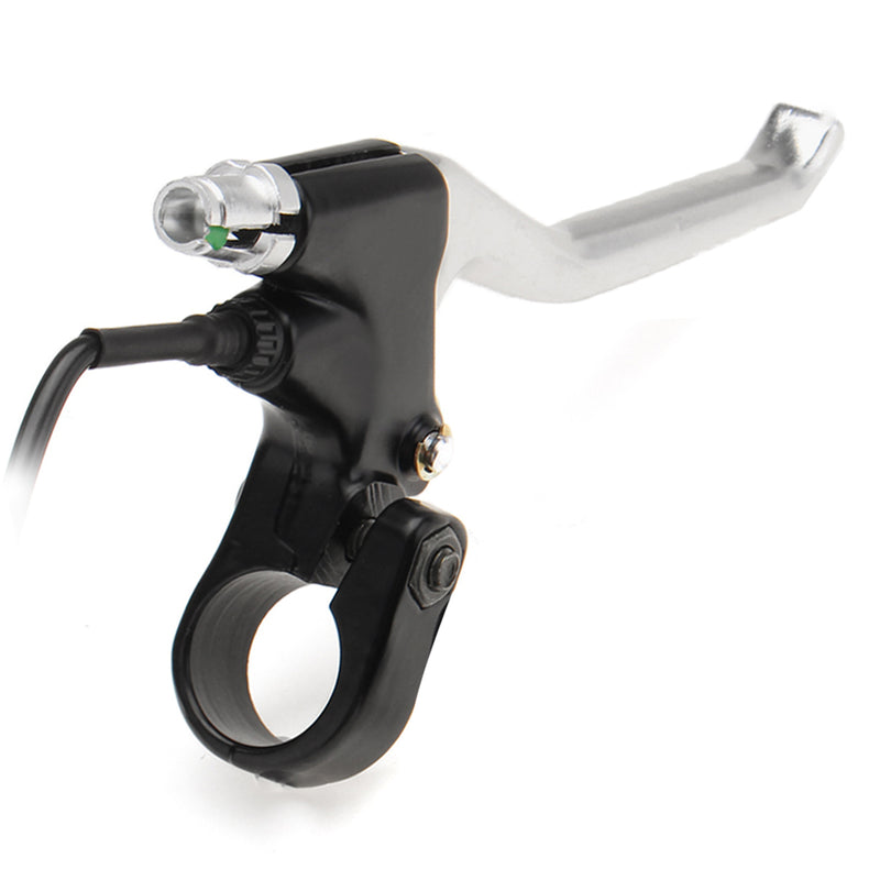 Brake Lever Handle Bar Grips with Cable For E-bike Mini Bike Electric Bicycle Scooter