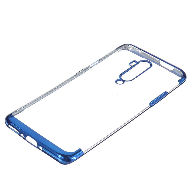 Bakeey Plating Ultra-thin Transparent Shockproof Soft TPU Protective Case for OnePlus 7T Pro
