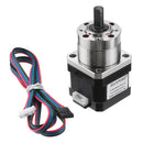 HANPOSE 17HS3401S-PG Nema 17 Extruder Gear Stepper Motor 42 Motor Ratio Planetary Gearbox Stepper Motor