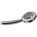 Bathroom Handheld Rainfall Shower Head ABS Chrome Water Saving Bath SPA Showerhead
