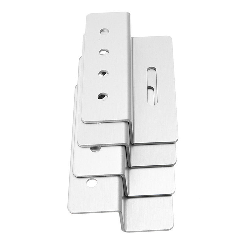 4pcs Solar Panel Mounting Z Brackets Aluminum Alloy Tools Kit for Motorhomes and Yachts