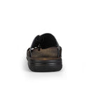 P392 Outdoor Summer Men Lace Beach Breathable Crocodile Texture Leather Shoes Sandals Slippers