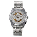 Gucamel GT07 Skeleton Stainless Steel Band Mechanical Men Watch