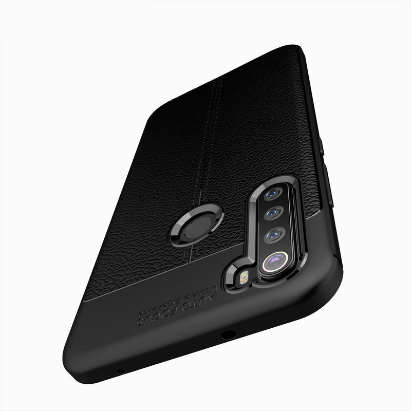 Bakeey Luxury Litchi Pattern Shockproof PU Leather Protective Case for Xiaomi Redmi Note 8